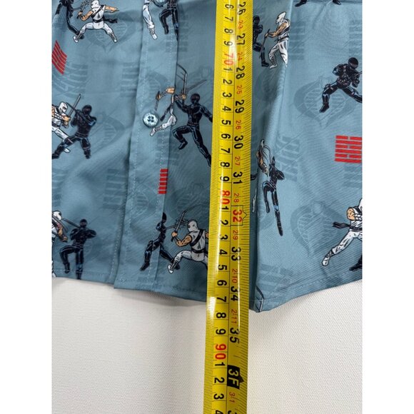 RSVLTS x GI Joe Arashikage Showdown AOP Shirt Kunuflex Mens 2XL NWT - Picture 6 of 6